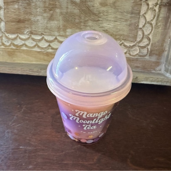 DW Home Mango Moonlight Tea Candle Cup 4.3 OZ Richly Scented Mini Single Wick - Picture 3 of 5